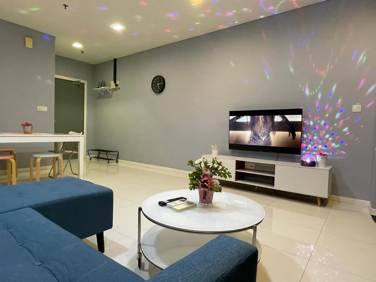 Mercu Summer Suite Klcc 1Bedroom With Twin Double Bed Apartment Kuala Lumpur Malajsie